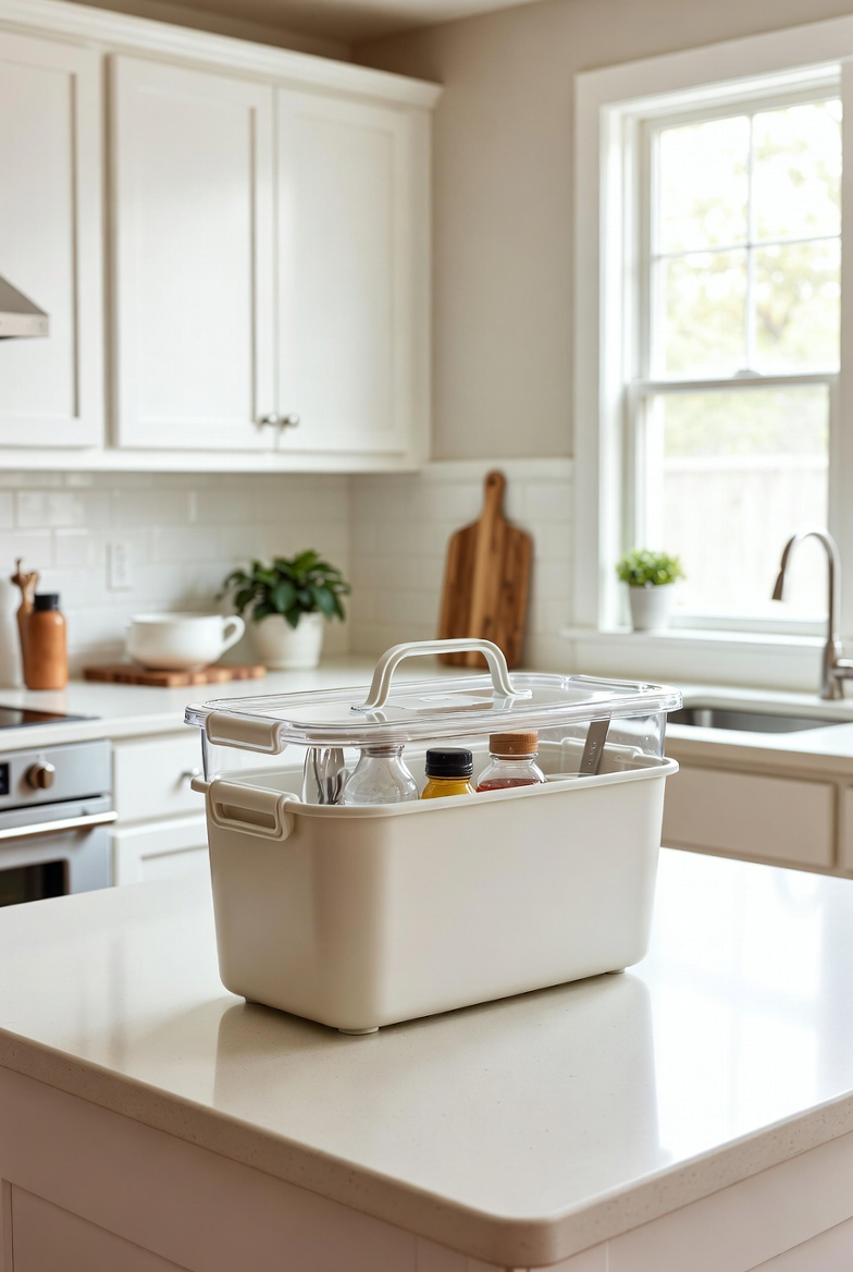 Stackable Kitchen Storage Organizer &ndash; Multi-Purpose Food Container