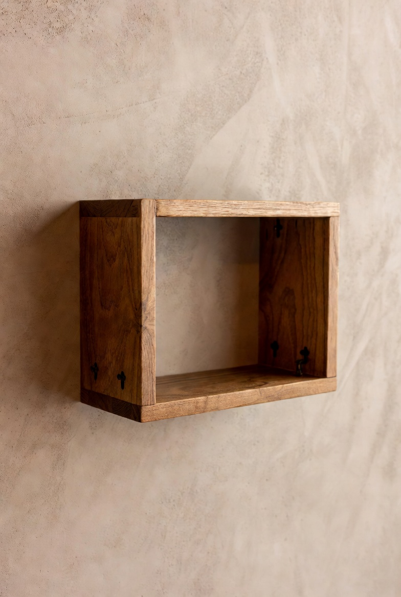 Modern Wooden Wall Shelf &ndash; Minimalist Home Decor Shelf